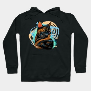 Marozi Posey, Colorful Cat Series #2 Hoodie